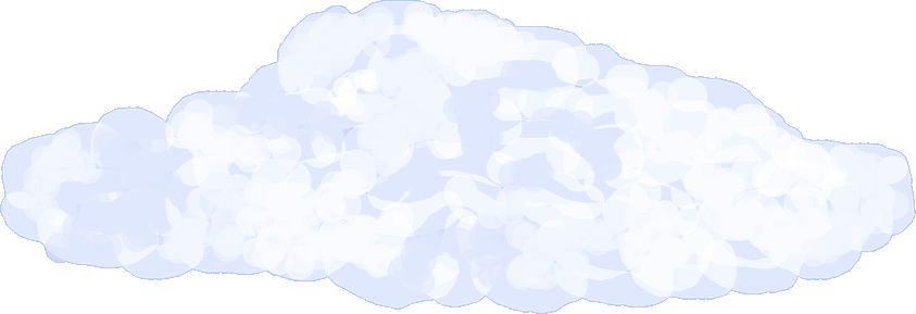 Cloud, Sprite, Drawn, Cartoon, Smog, Puff, Sky, Gas, Cloudy