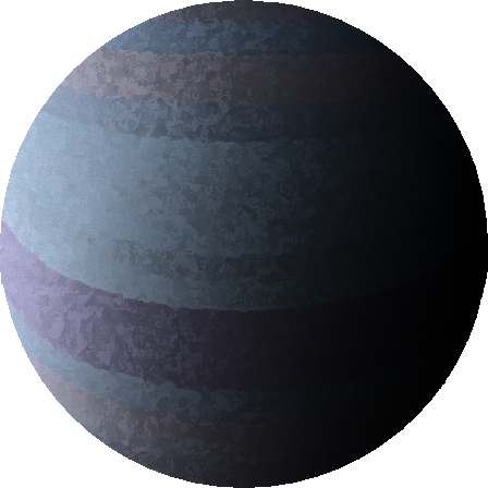 Gliese 876 e, Sprite, Solar System, Planet, Blue, Purple, Space