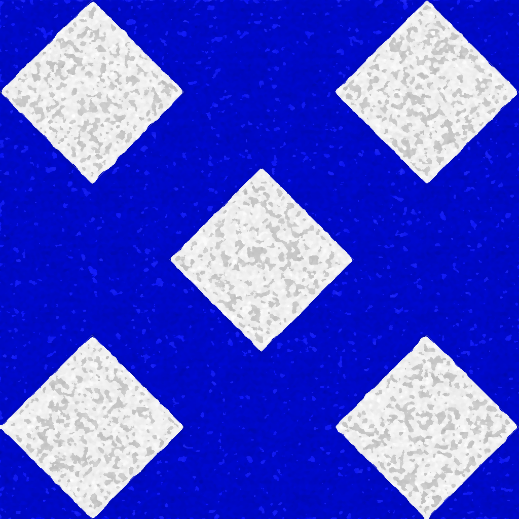 Rug, Texture, Cartoon, Blue, Squares, White