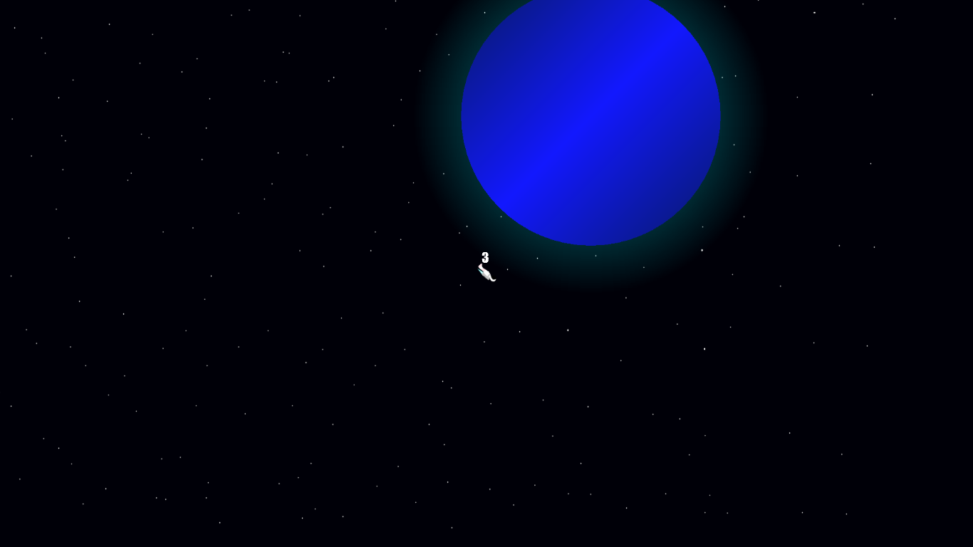 Player gravitation around Neptune in 2020: A Space Odyssey